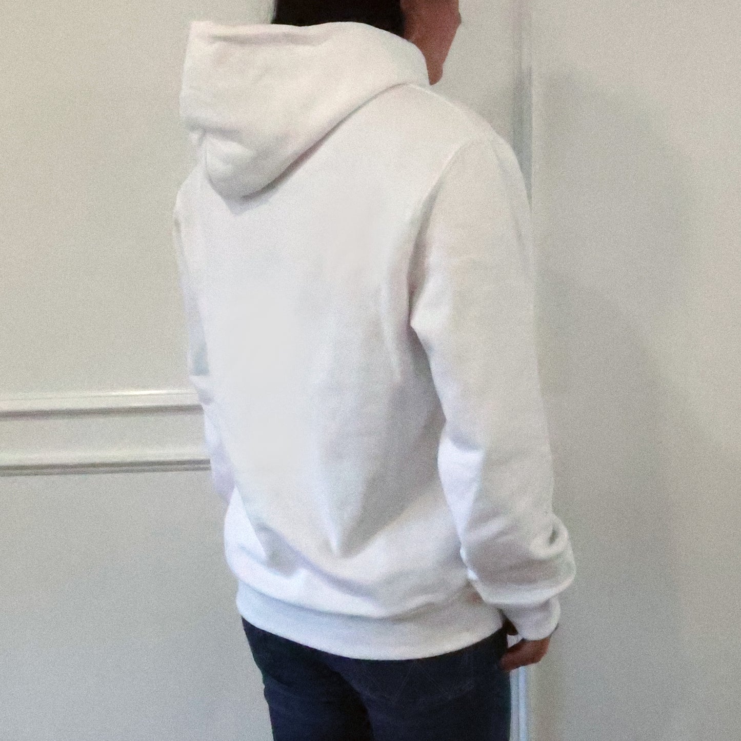 University of Arts & Design Embroidery Hoodie - White