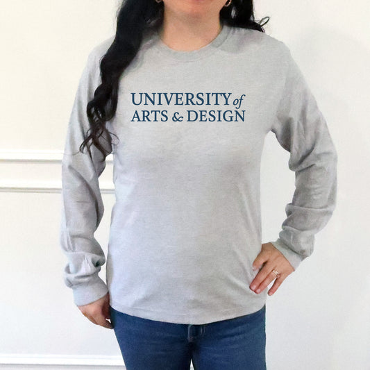 University of Arts & Design Long Sleeve Top- Gray