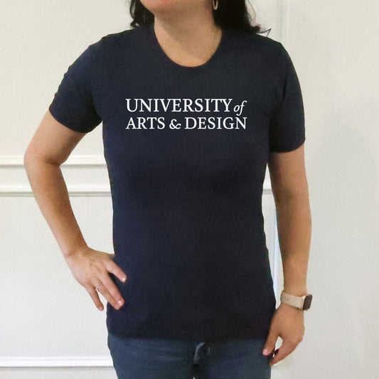 University of Arts & Design Short Sleeve Top- Navy