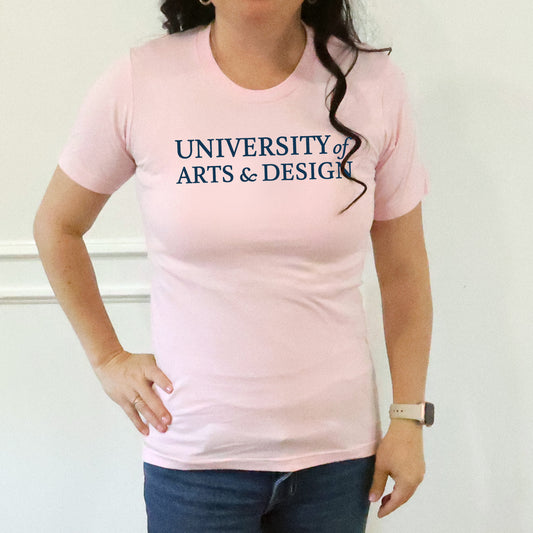 University of Arts & Design Short Sleeve Top- Pink